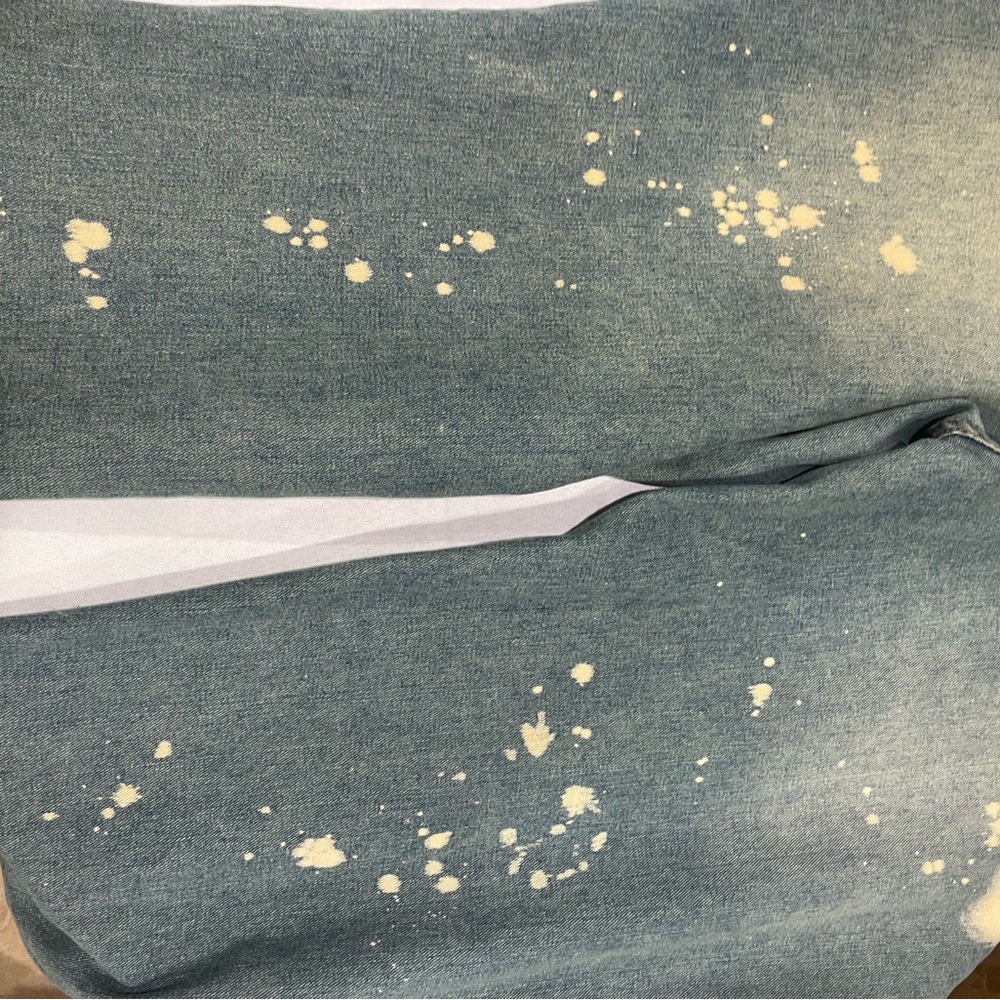 Boohoo Mens Distressed Blue Jeans - Picture 5 of 5